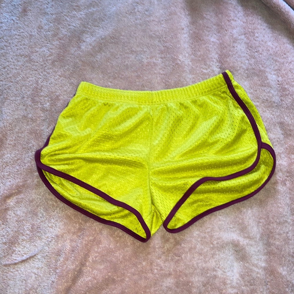 XS Yellow shorts